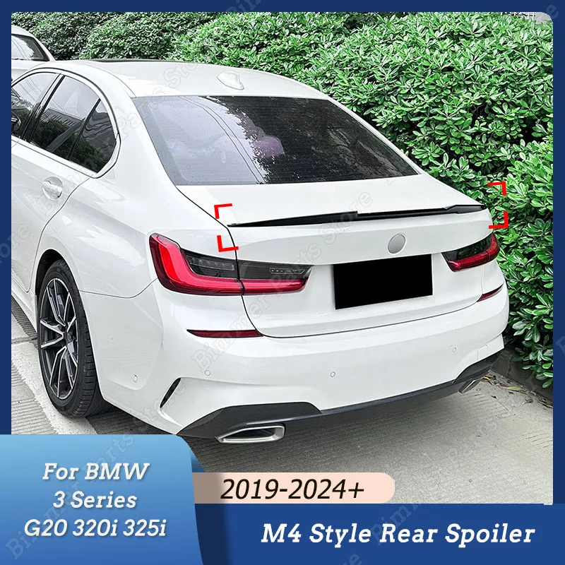 Автомобильный задний спойлер M4 Style для BMW 3 серии G20 320i 325i 2019-2024 + крышка багажника заднего вида разделитель крыла губа Внешнее украшение кузова
Автомобильный задний спойлер M4 Style для BMW 3 серии G20 320i 325i 2019-2024 + крышка багажника заднего вида разделитель крыла губа Внешнее украшение кузова