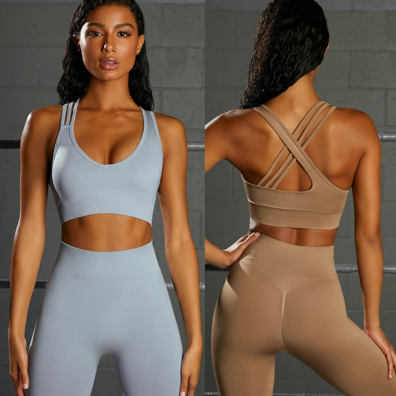 2025 5-Piece Seamless Workout Set Women Low Back Yoga Outfit High Waisted Butt Lifting Leggings Gym Fitness Sportswear for Women 
2025 5-Piece Seamless Workout Set Women Low Back Yoga Outfit High Waisted Butt Lifting Leggings Gym Fitness Sportswear for Women