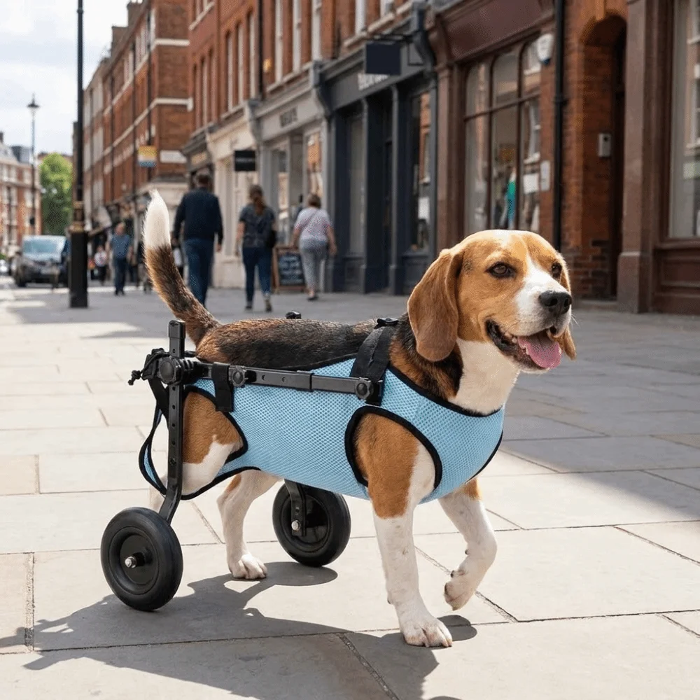 Adjustable Dog Wheelchair Comfortable Breathable Dog Mobility Scooter Hind Leg Support Assistance Scooter Pets Rehabilitation
Adjustable Dog Wheelchair Comfortable Breathable Dog Mobility Scooter Hind Leg Support Assistance Scooter Pets Rehabilitation