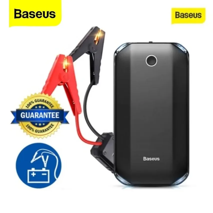 Baseus Car Jump Starter Pro 10000mAh Portable Auto Powerbank Battery 1000A Car Booster Battery Emergency Starter Battery for Car
Baseus Car Jump Starter Pro 10000mAh Portable Auto Powerbank Battery 1000A Car Booster Battery Emergency Starter Battery for Car
