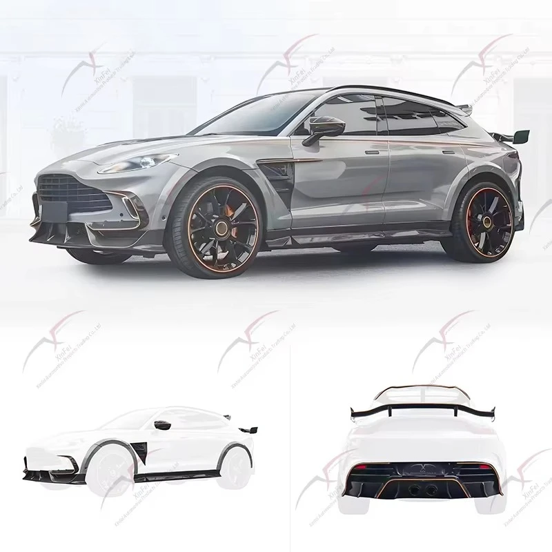 Suitable for Aston Martin DBX 2020-2024 Carbon Fiber Body Kit with Front Bumper Lip Side Skirt Rear Lip Spoiler
Suitable for Aston Martin DBX 2020-2024 Carbon Fiber Body Kit with Front Bumper Lip Side Skirt Rear Lip Spoiler