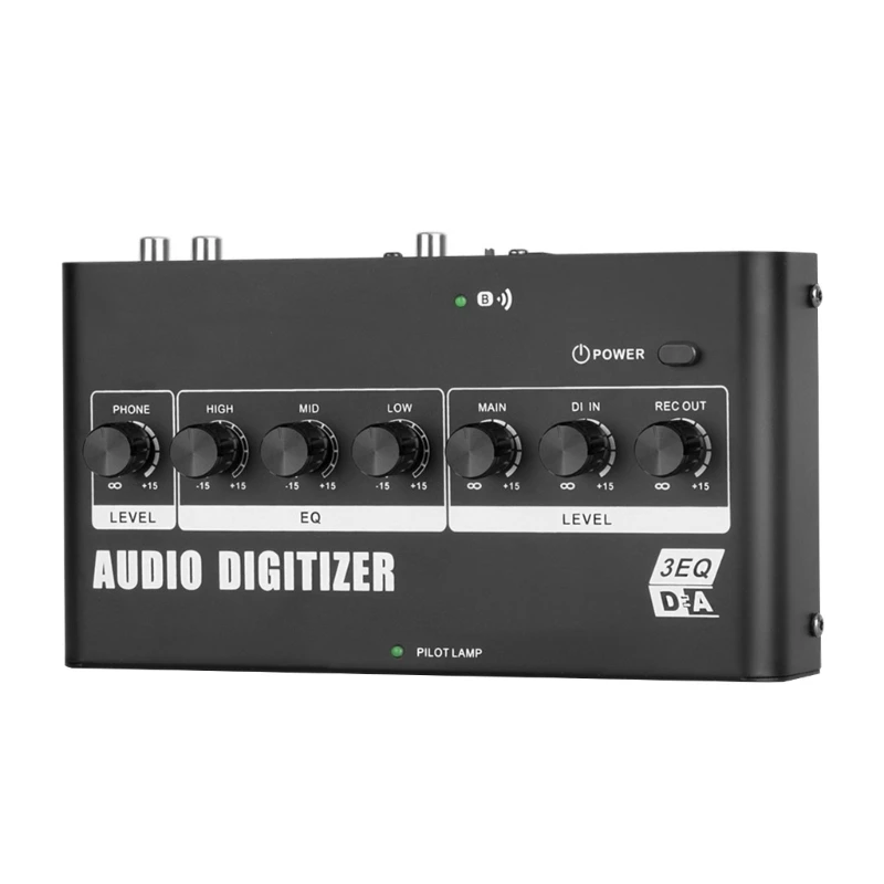 Metal Digital to Analog Converter Adapter with Wireless Enhanced Sound Quality,for Any Setting Sound Mixing Equipments X3UF
Metal Digital to Analog Converter Adapter with Wireless Enhanced Sound Quality,for Any Setting Sound Mixing Equipments X3UF