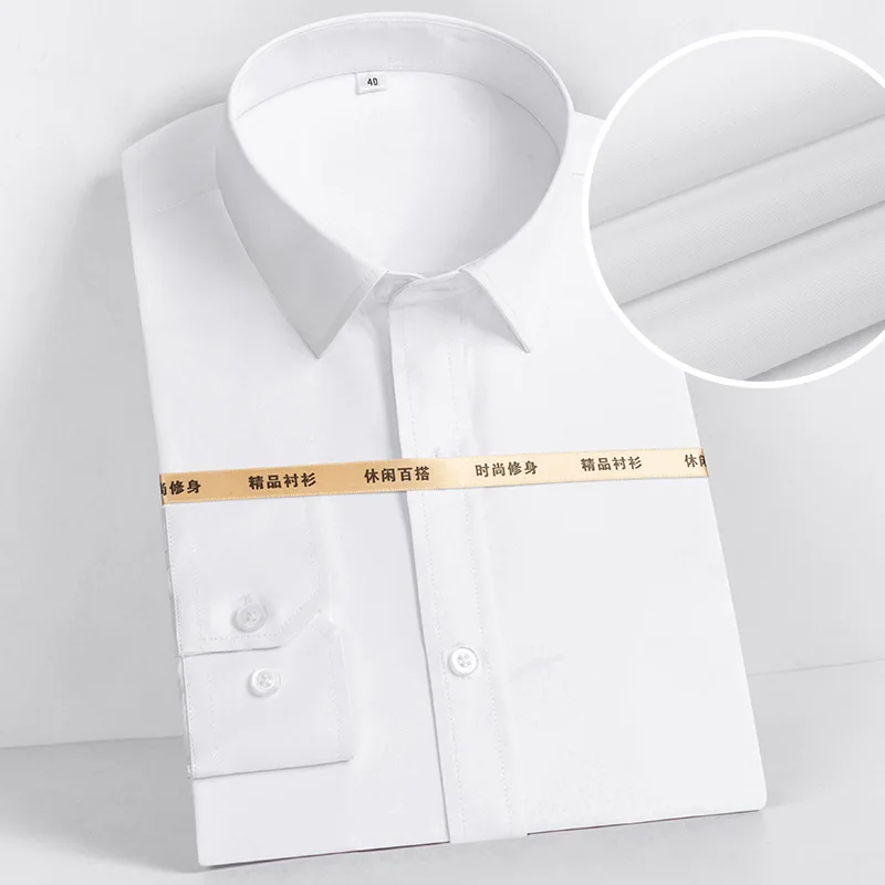 GIOIOMen's Shirt,Solid Color Long Sleeve Business Casual Shirt,Four Seasons Casual Base Shirt
GIOIOMen's Shirt,Solid Color Long Sleeve Business Casual Shirt,Four Seasons Casual Base Shirt