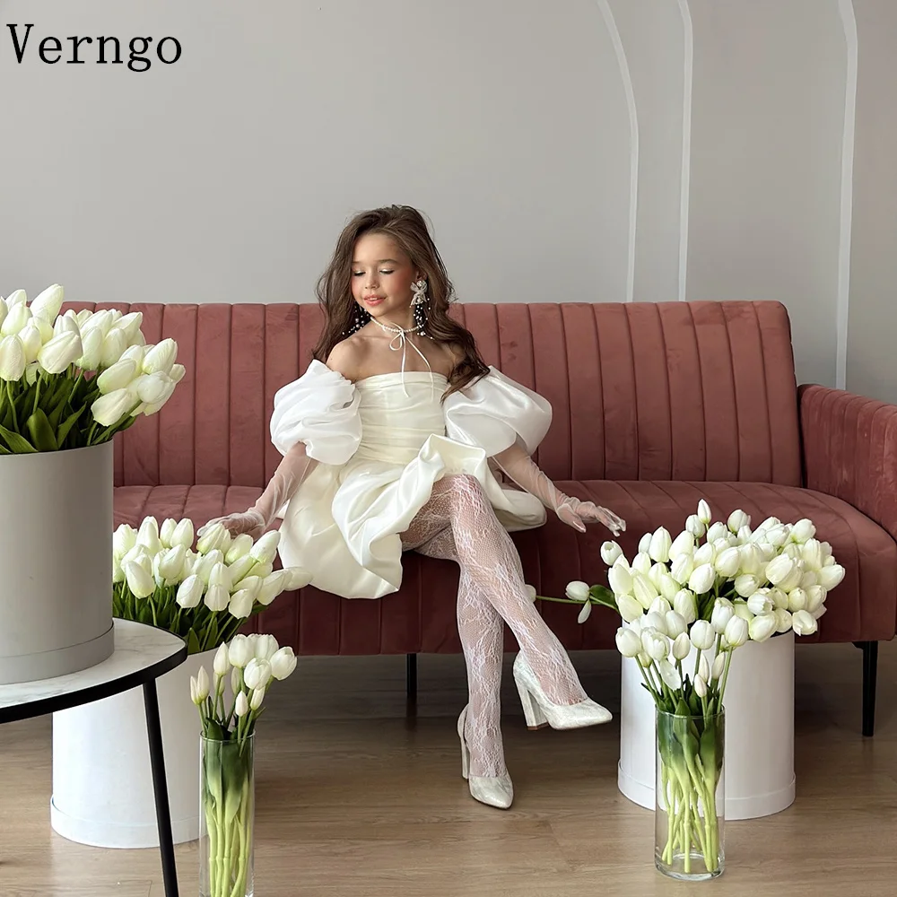 Verngo white Shiny Satin Girl Flowers Dress Off The Shoulder A Line Kid Birthday Party Dresses Princess Gowns Customized
Verngo white Shiny Satin Girl Flowers Dress Off The Shoulder A Line Kid Birthday Party Dresses Princess Gowns Customized