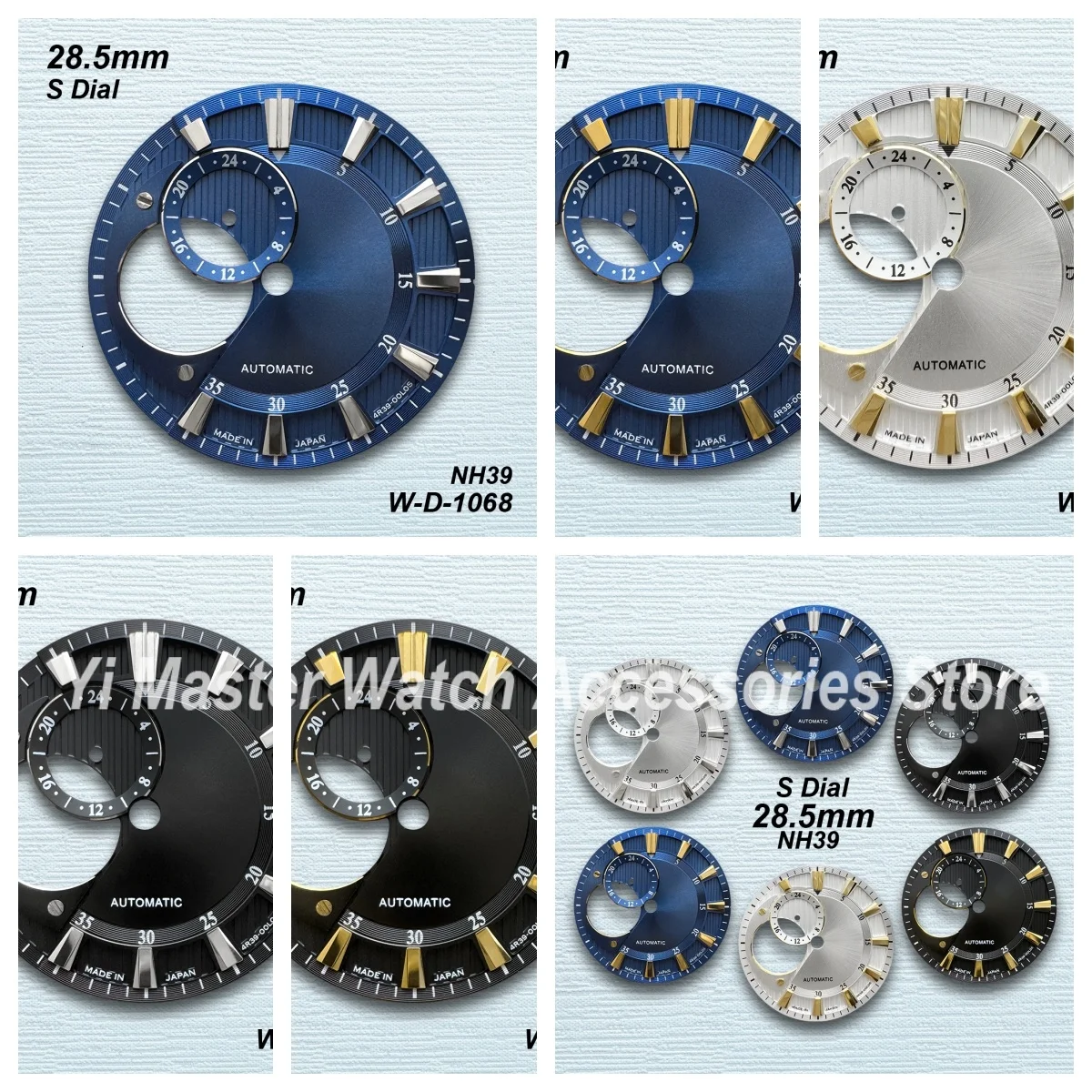 28.5mm S Logo High-Quality Hollow Out Sunray Dial Fit NH39 Movement Watch Modification Accessories
28.5mm S Logo High-Quality Hollow Out Sunray Dial Fit NH39 Movement Watch Modification Accessories