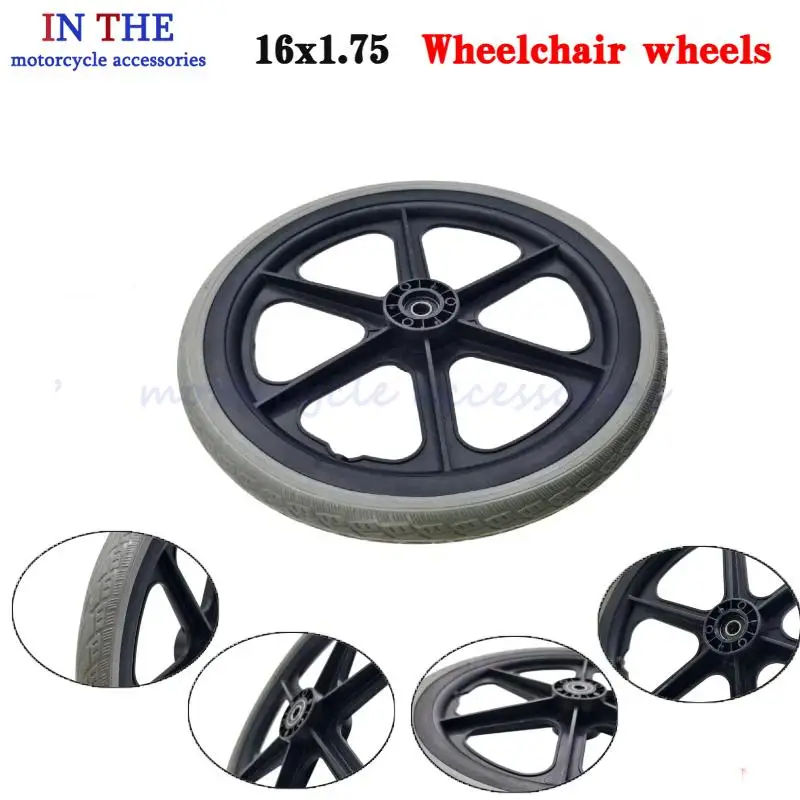 16x1.75 solid tire wheel, suitable for 16 inch bicycle electric bicycle wheel accessories
16x1.75 solid tire wheel, suitable for 16 inch bicycle electric bicycle wheel accessories