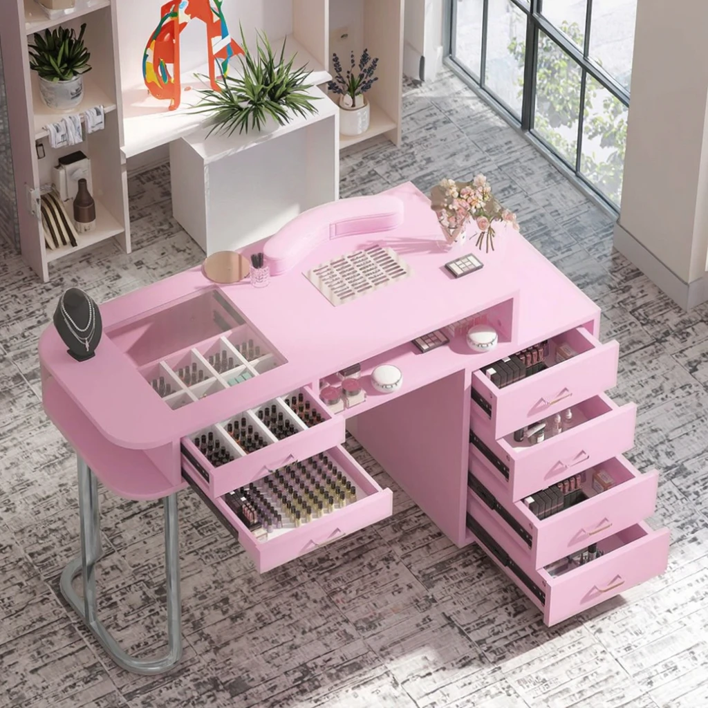 Hot Selling Modern Iron Eco-friendly Commercial Salon Manicure Table Built-in Vacuum Cleaner 12-Compartment Storage Drawer Nail
Hot Selling Modern Iron Eco-friendly Commercial Salon Manicure Table Built-in Vacuum Cleaner 12-Compartment Storage Drawer Nail