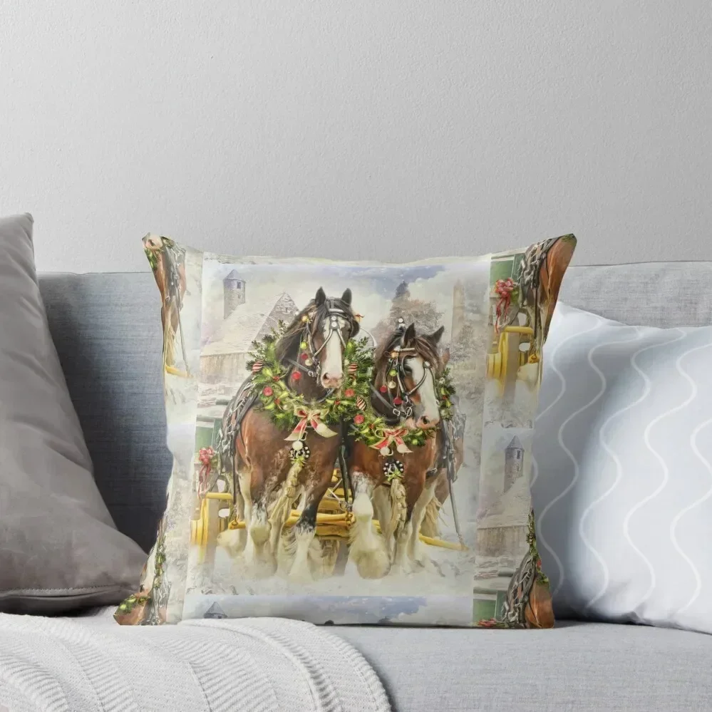 Christmas Clydesdales Throw Pillow ornamental pillows for living room Cushion Cover pillowcases for sofa cushions pillow
Christmas Clydesdales Throw Pillow ornamental pillows for living room Cushion Cover pillowcases for sofa cushions pillow