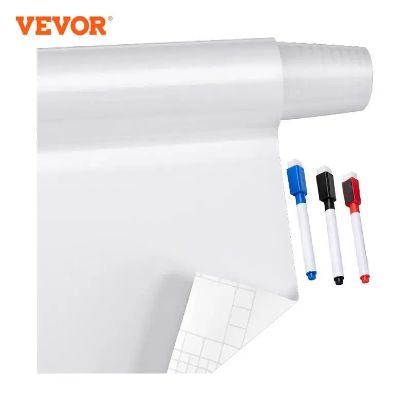 Бумага для белой доски VEVOR, 6x4 фута, стираемая наклейка для доски с клейкой подложкой, пилинг-карандаш, ПЭТ-поверхность для детей, дома и офиса
Бумага для белой доски VEVOR, 6x4 фута, стираемая наклейка для доски с клейкой подложкой, пилинг-карандаш, ПЭТ-поверхность для детей, дома и офиса