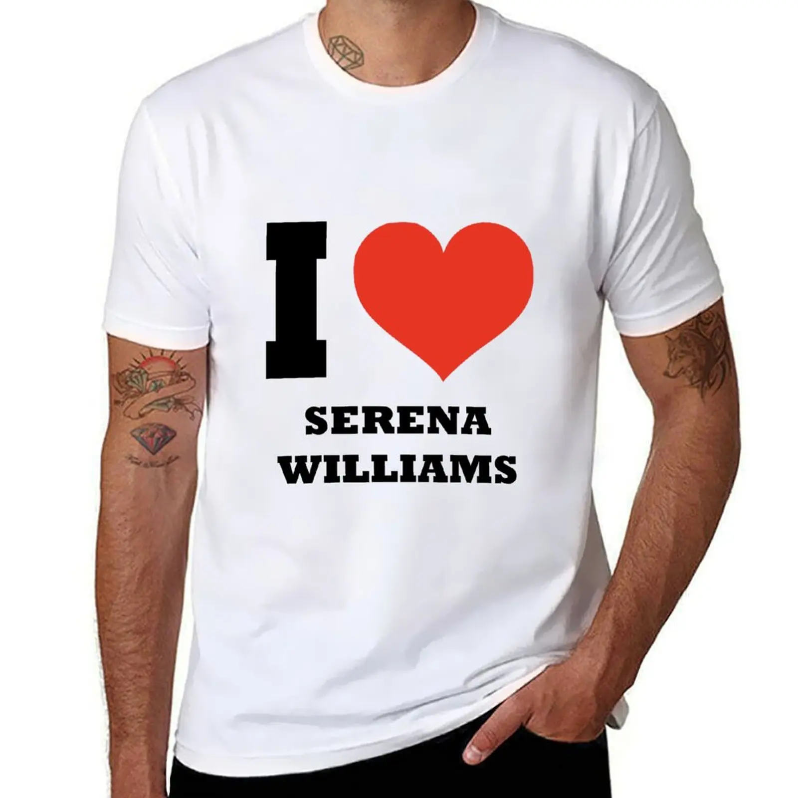 I love Serena Williams T-Shirt cotton t shirts man 100% t shirt man plain t shirts for man cotton funny T-shirt
I love Serena Williams T-Shirt cotton t shirts man 100% t shirt man plain t shirts for man cotton funny T-shirt