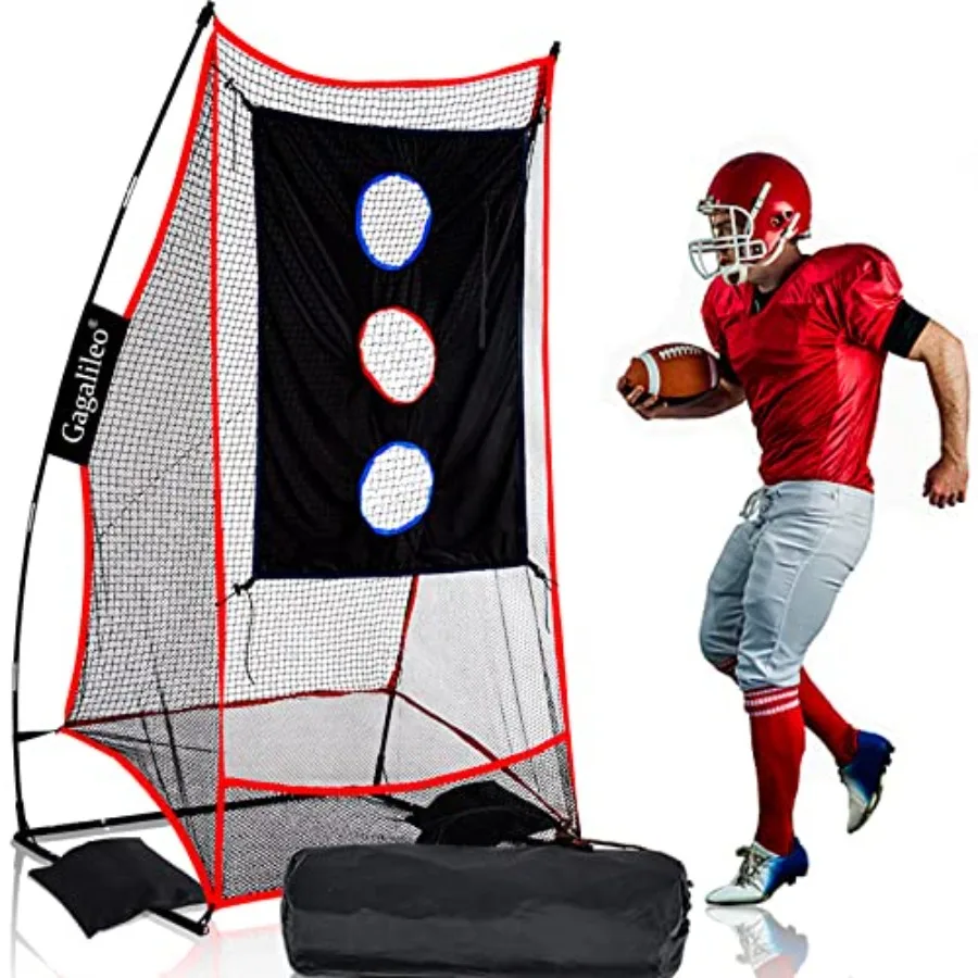 Football Kicking Cage for Quarterback - PassingandPunting Practice in Backyard Park Field Drills with Carrying Bag
Football Kicking Cage for Quarterback - PassingandPunting Practice in Backyard Park Field Drills with Carrying Bag