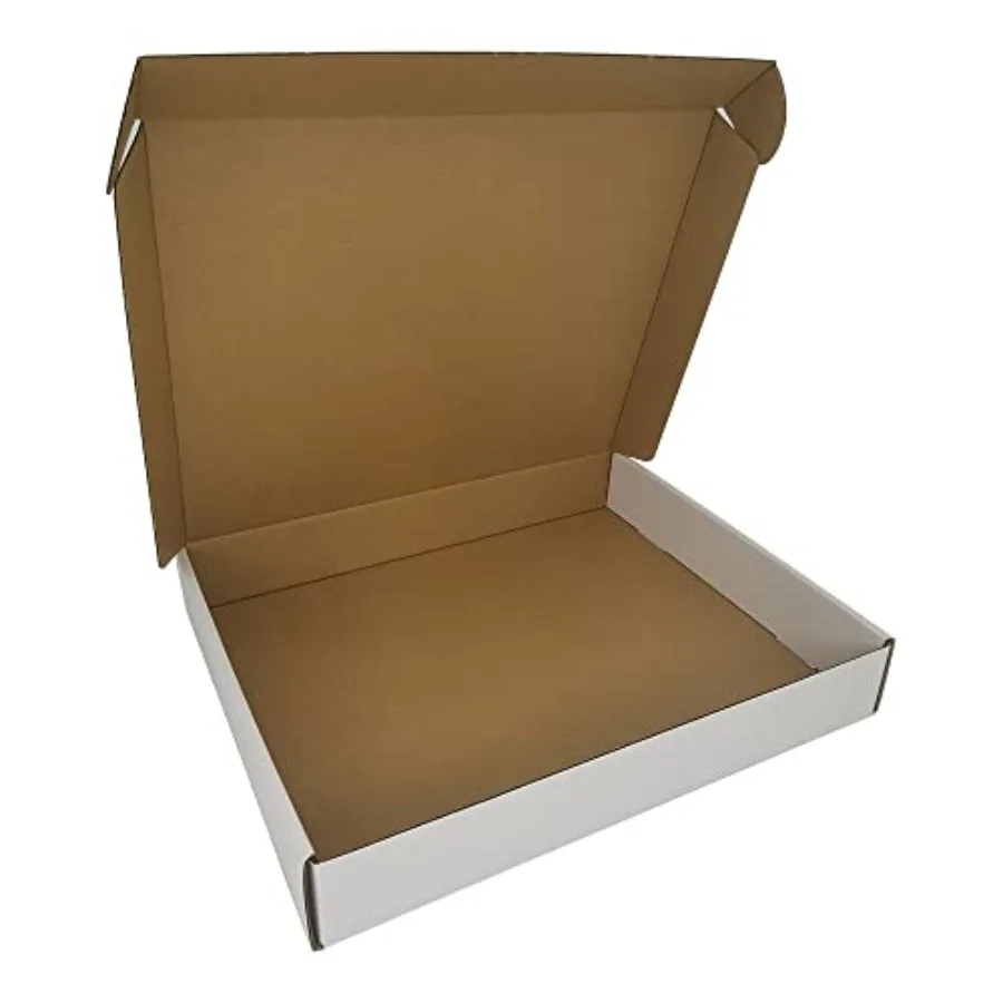 Small Shipping Boxes, Corrugated Cardboard Mailers for Business, White CM13112
Small Shipping Boxes, Corrugated Cardboard Mailers for Business, White CM13112