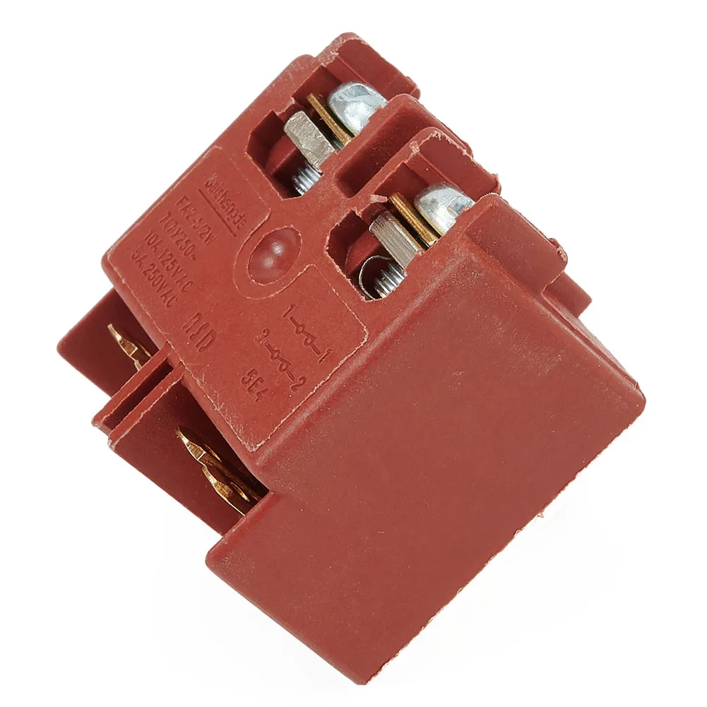 1pc Angle Grinder Switch 27*25.5*20mm AC250V 6A 125V/12A DPST NO Push Button Switch For Bosch GWS6/7-100 Angle Grinder Part
1pc Angle Grinder Switch 27*25.5*20mm AC250V 6A 125V/12A DPST NO Push Button Switch For Bosch GWS6/7-100 Angle Grinder Part
