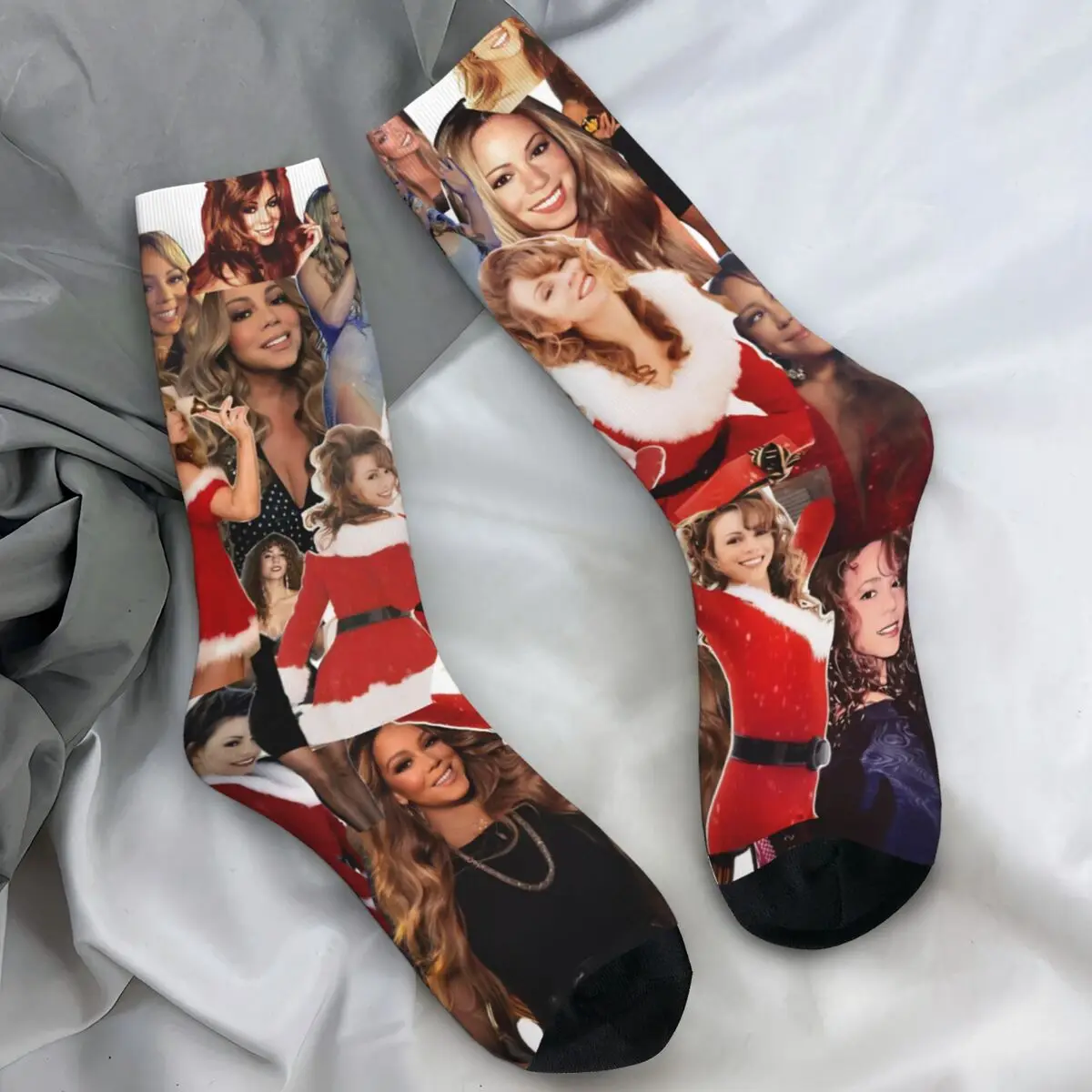 Носки Mariah Carey Christmas It's Time, осенние все, что я хочу на Рождество, чулки, мужские носки, нескользящие носки для скалолазания
Носки Mariah Carey Christmas It's Time, осенние все, что я хочу на Рождество, чулки, мужские носки, нескользящие носки для скалолазания