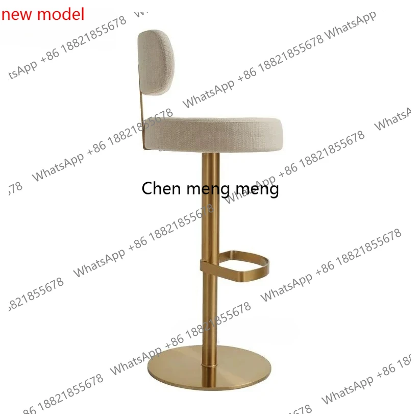 Italian light luxury bar chairs, modern fabric bar chairs, home high stools
Italian light luxury bar chairs, modern fabric bar chairs, home high stools