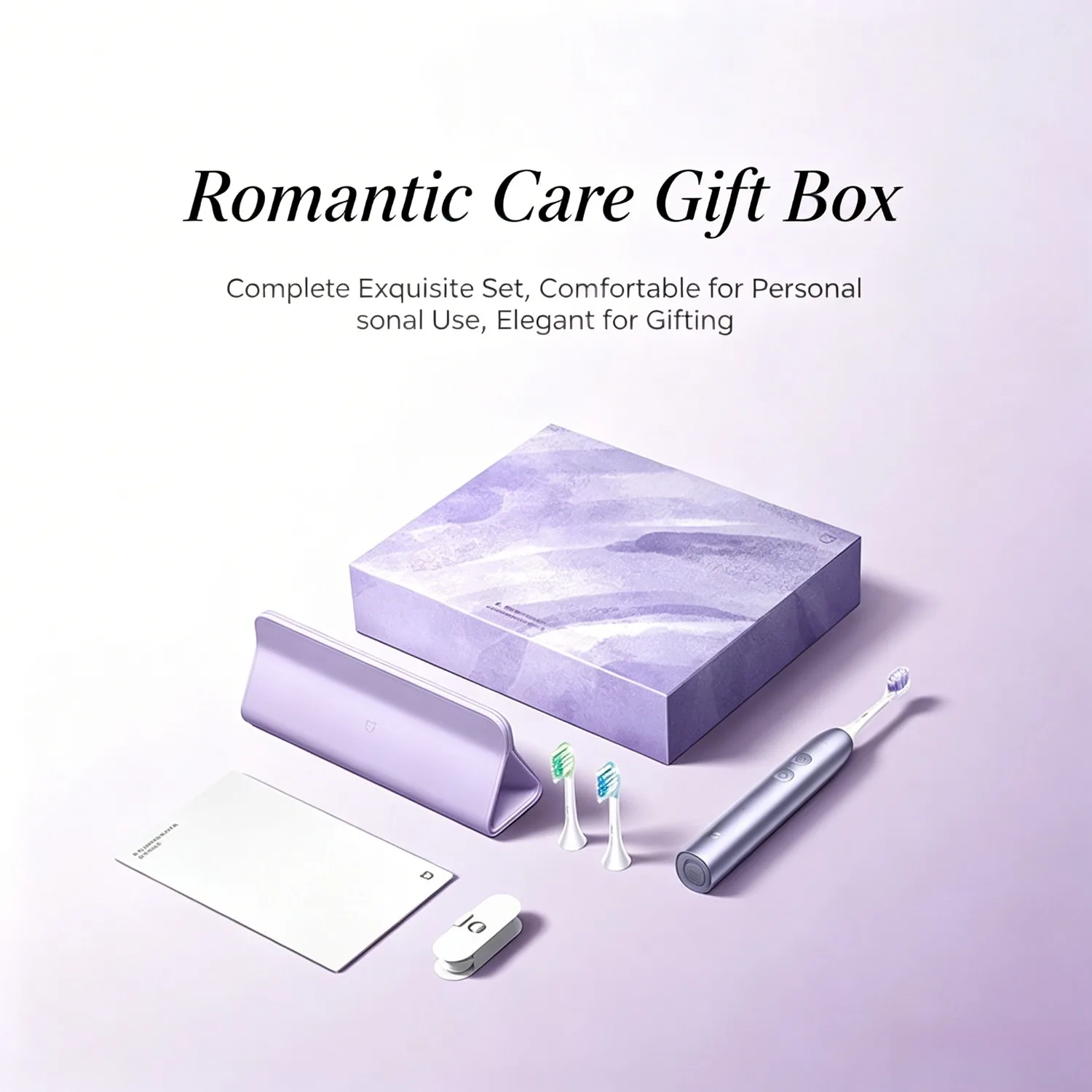 Xiaomi Mijia Multi-Directional Sweeping & Vibrating Electric Toothbrush Care Gift Box with Companion Gift Included
Xiaomi Mijia Multi-Directional Sweeping & Vibrating Electric Toothbrush Care Gift Box with Companion Gift Included