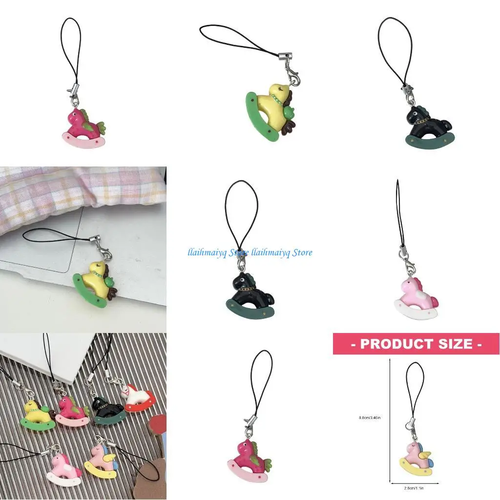 573B Daily Use Phone Lanyard With Keychain Colorful Horse Charm For Convenience Carry
573B Daily Use Phone Lanyard With Keychain Colorful Horse Charm For Convenience Carry