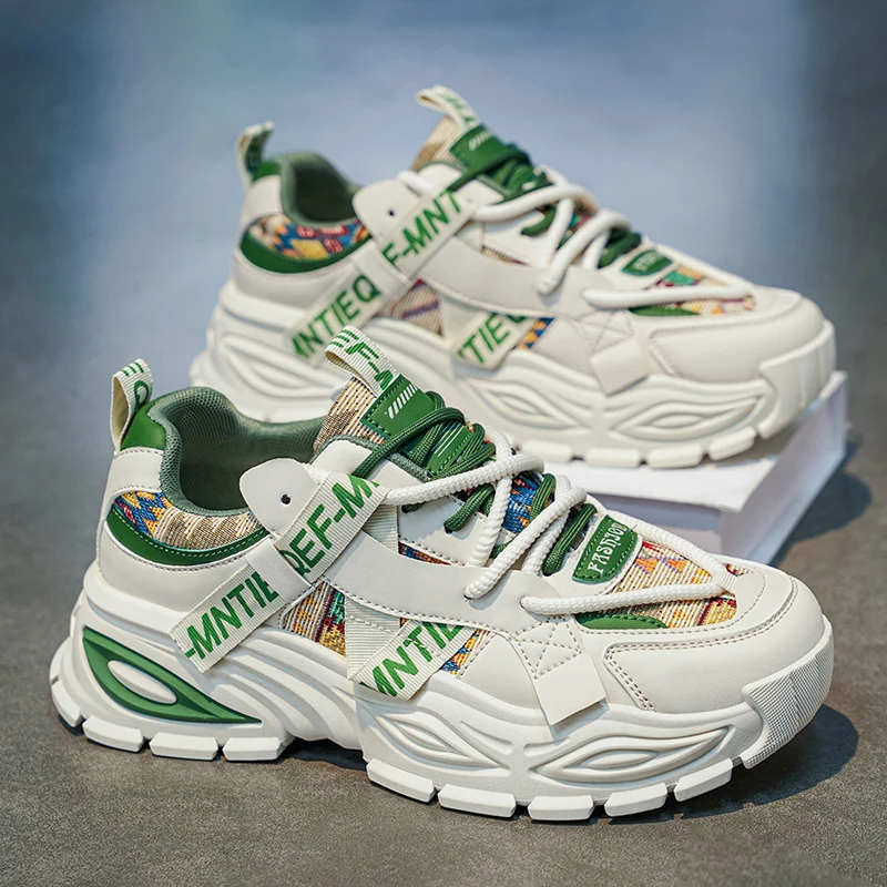 Men's Summer Fashionable Casual Shoes Soft Bottom Running Sports Increase Height Dad Shoes Low Cut Breathable Glue Cemented R...
Men's Summer Fashionable Casual Shoes Soft Bottom Running Sports Increase Height Dad Shoes Low Cut Breathable Glue Cemented R...