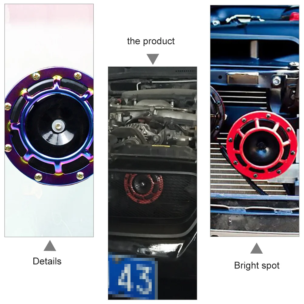 1Pair Super Loud Car Horn Durable Iron Material Loud Sound Alert for Vehicles Motorcycle Horn Motorcycle Trumpet
1Pair Super Loud Car Horn Durable Iron Material Loud Sound Alert for Vehicles Motorcycle Horn Motorcycle Trumpet