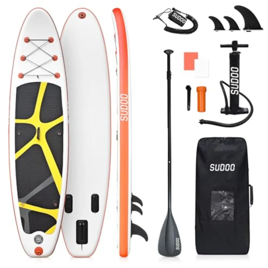 Inflatable Stand Up Paddle Board for outdoor water sports, PVC material, blue, 450LB weight capacity, wide stable non-slip EVA
Inflatable Stand Up Paddle Board for outdoor water sports, PVC material, blue, 450LB weight capacity, wide stable non-slip EVA