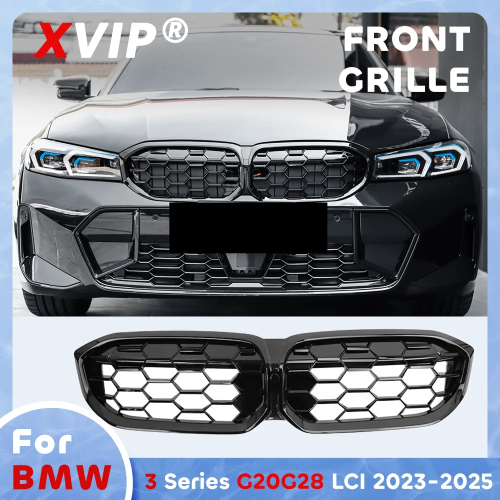 XVIP Glossy Black Diamond Style Front Bumper Grille For BMW 3 Series G20 G28 LCI 2023-2025
XVIP Glossy Black Diamond Style Front Bumper Grille For BMW 3 Series G20 G28 LCI 2023-2025