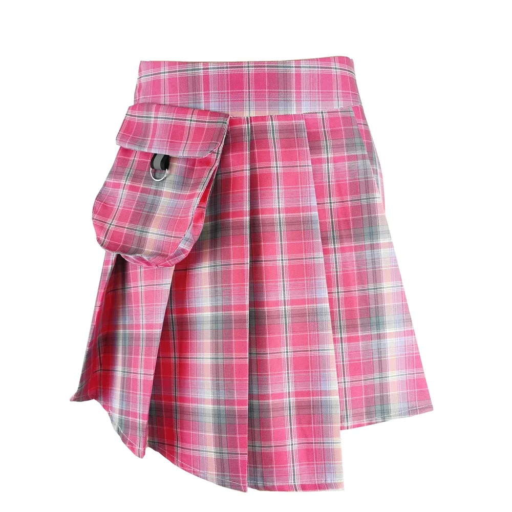 Versatile Preppy Style High-Waisted Plaid Skirt Short Sleeve Shirt Women's 2-Piece Set Japanese Student Fashion Ensemble
Versatile Preppy Style High-Waisted Plaid Skirt Short Sleeve Shirt Women's 2-Piece Set Japanese Student Fashion Ensemble