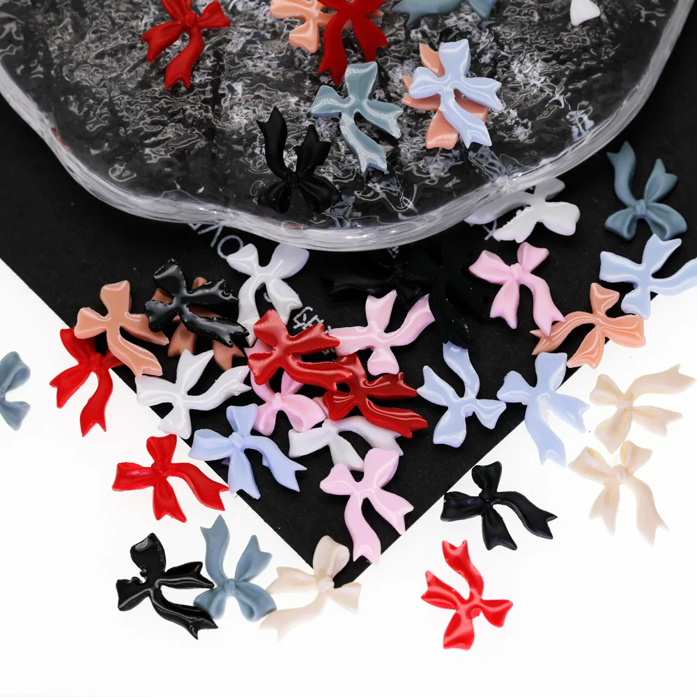 100PCS 3D Acrylic Nail Art Bowknot Charms ribbon bow accessories For Nails Decoration Desgin Manicure Decor Supplies Material BF
100PCS 3D Acrylic Nail Art Bowknot Charms ribbon bow accessories For Nails Decoration Desgin Manicure Decor Supplies Material BF