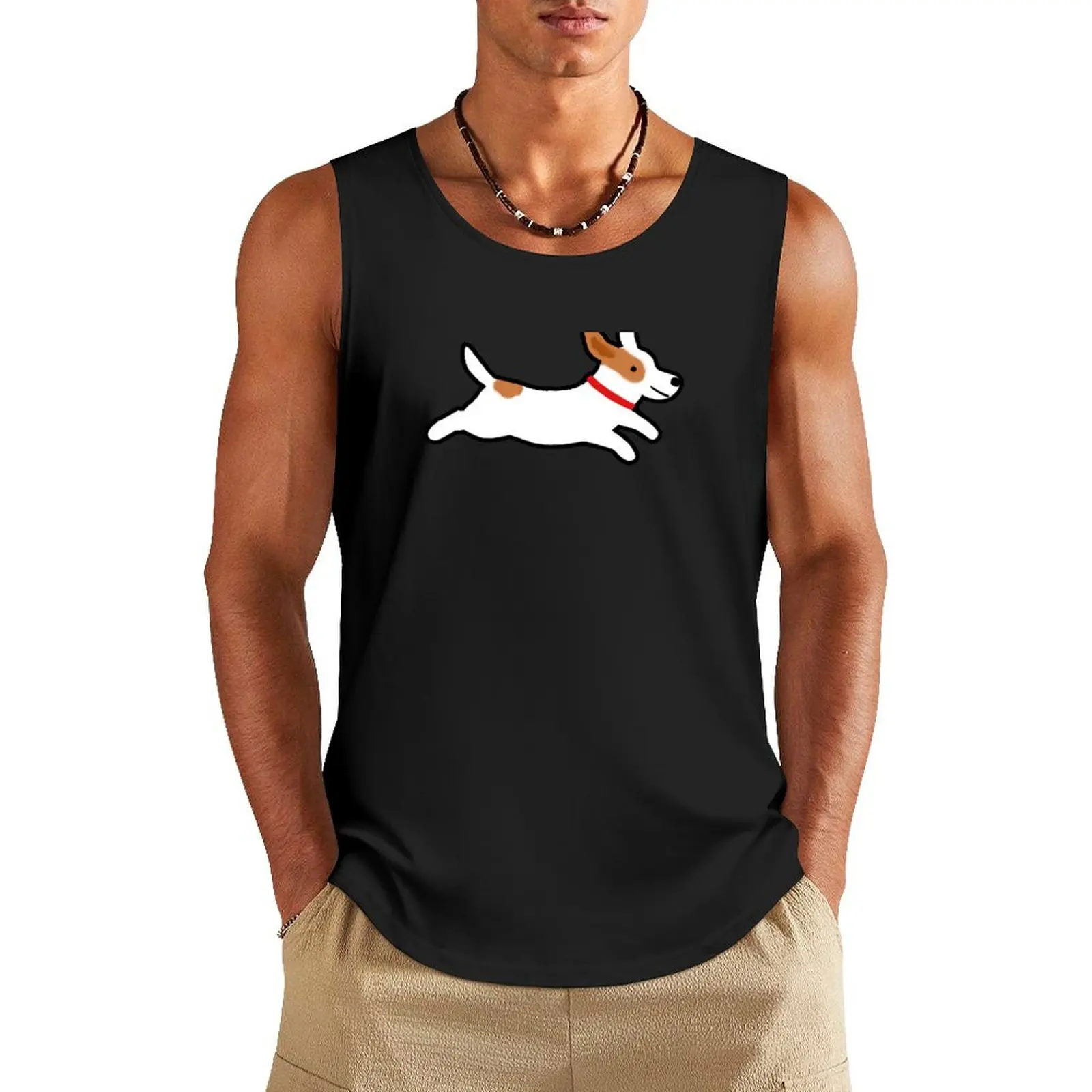 Cute Jack Russell Terrier Running Dog Tank Top man sexycostume bodybuilding for men Men's summer t-shirt T-shirt male
Cute Jack Russell Terrier Running Dog Tank Top man sexycostume bodybuilding for men Men's summer t-shirt T-shirt male