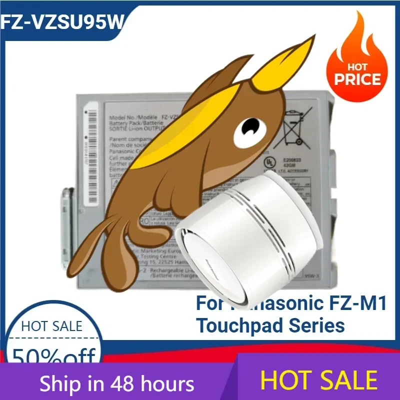 High-quality Laptop Battery FZ-VZSU95W 49Wh 7.2V 7100mAh Battery for Panasonic FZ-M1 Touchpad Series
High-quality Laptop Battery FZ-VZSU95W 49Wh 7.2V 7100mAh Battery for Panasonic FZ-M1 Touchpad Series