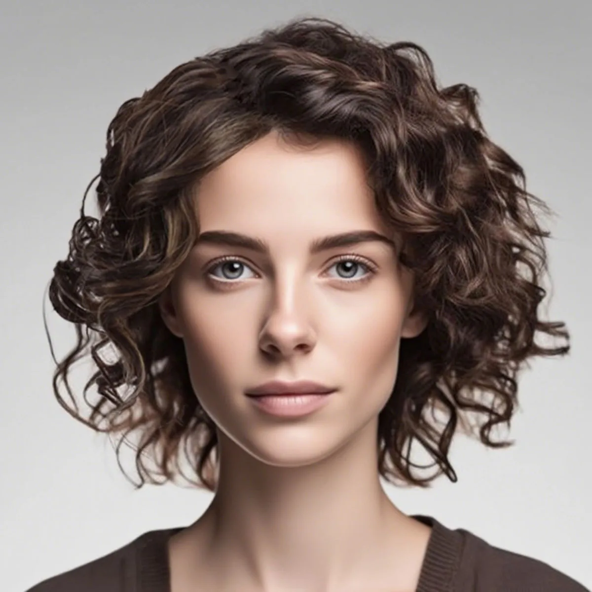 Synthetic Short Mixed Brown Wigs with Bangs for Women Mommy Hair Charming Fluffy Curly Wig Daily Costume Party Heat Resistant
Synthetic Short Mixed Brown Wigs with Bangs for Women Mommy Hair Charming Fluffy Curly Wig Daily Costume Party Heat Resistant