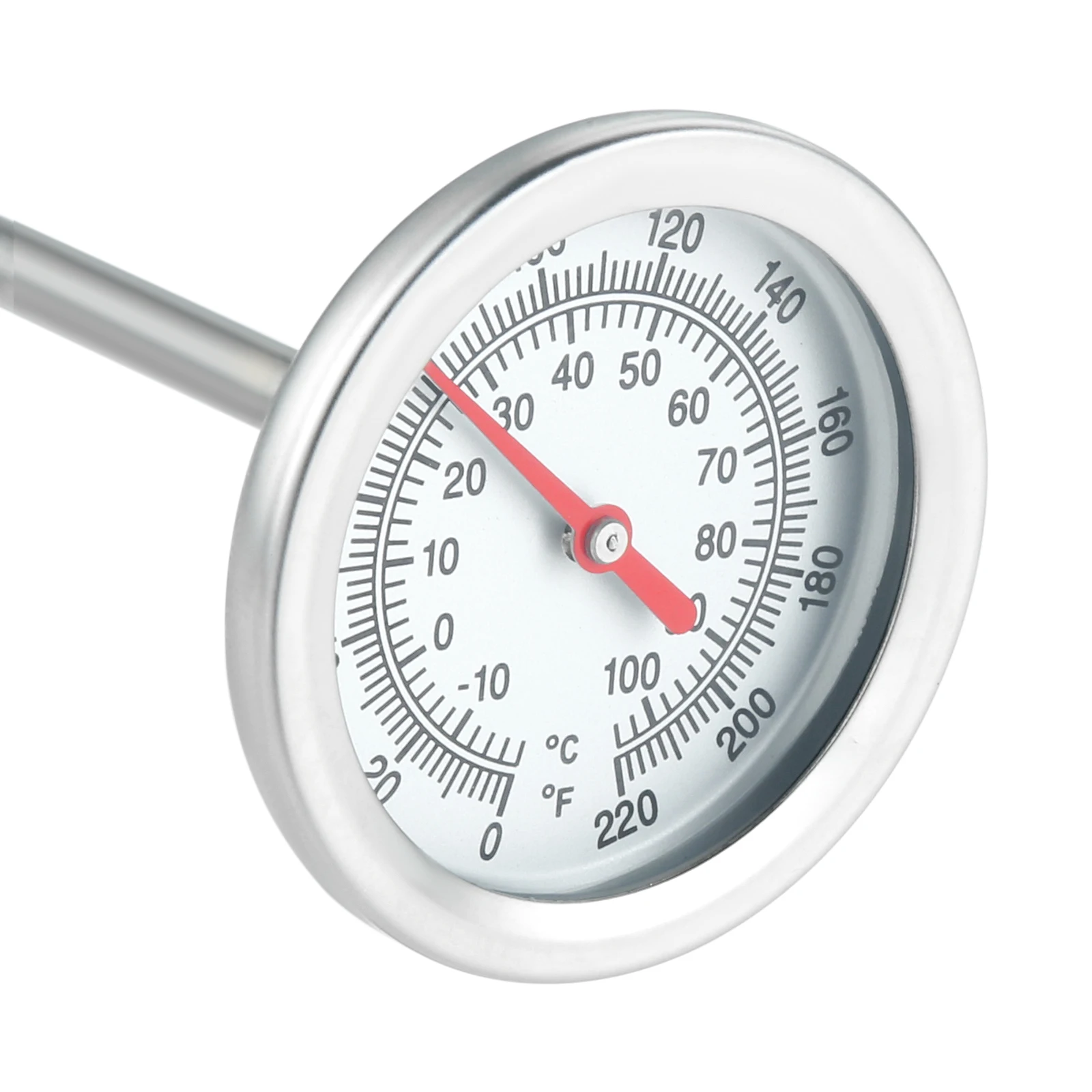 -10-100 C Long Stem Compost Soil Tester Meter Measuring Probe Stainless Steel Thermometer Temperature for Garden Lawn Plant Tool
-10-100 C Long Stem Compost Soil Tester Meter Measuring Probe Stainless Steel Thermometer Temperature for Garden Lawn Plant Tool