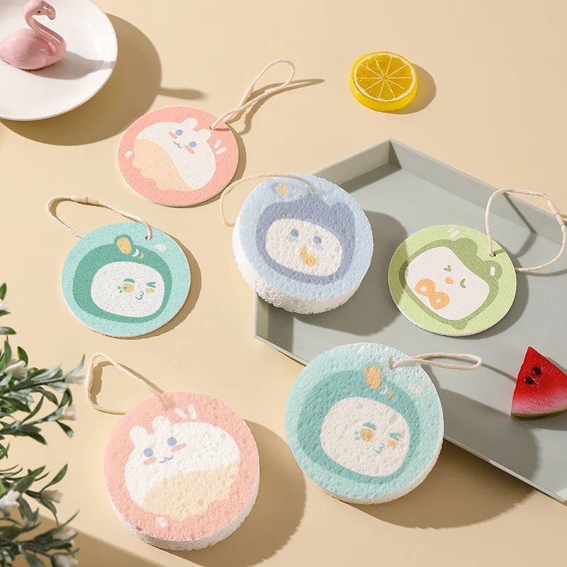 5 PCS Cute Kitchen Scourer Dishwash Sponge Compressed Wood Pulp Sponge Cleaning Supplies for Bathroom
5 PCS Cute Kitchen Scourer Dishwash Sponge Compressed Wood Pulp Sponge Cleaning Supplies for Bathroom