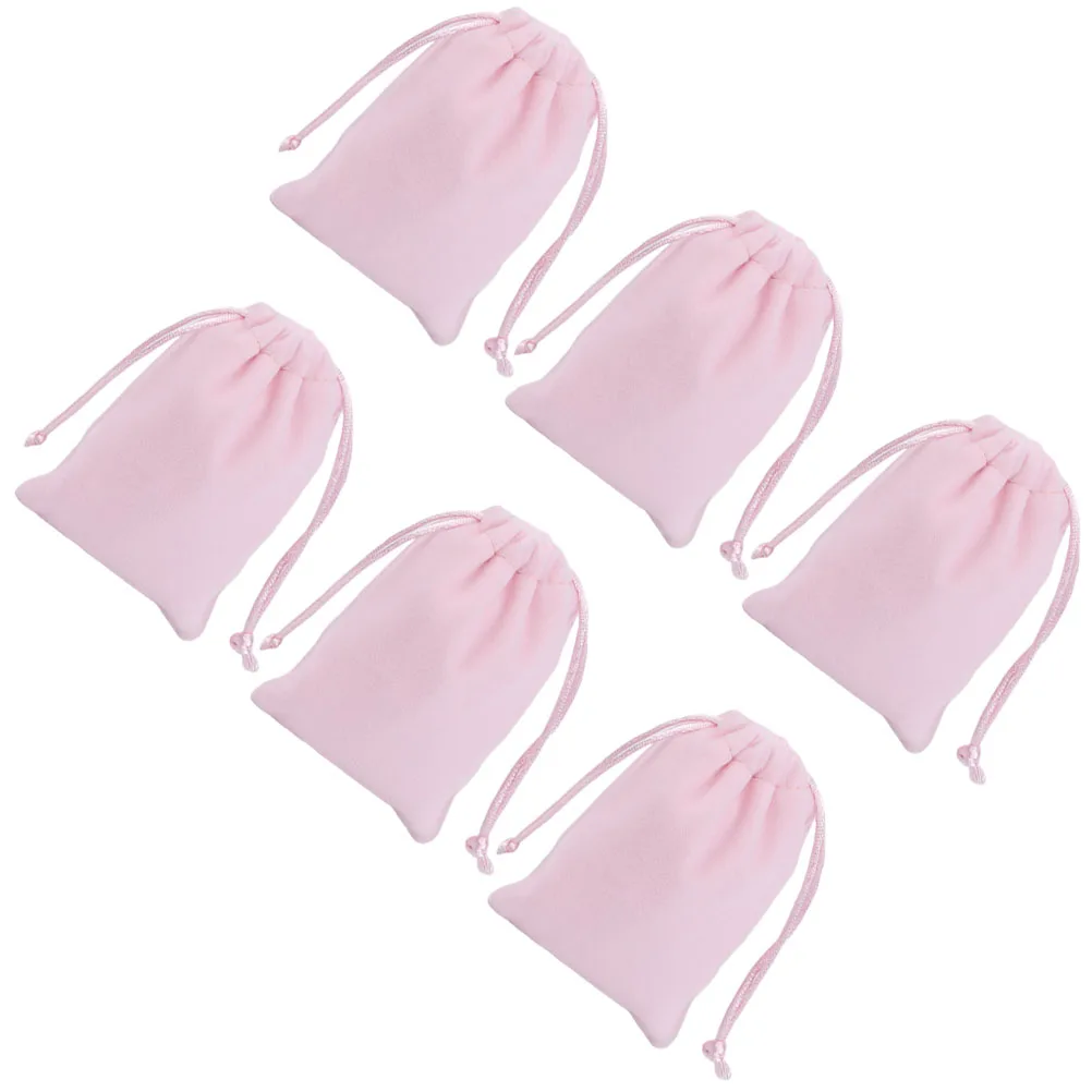 6pcs Flannel Pouches Jewelry Flannel Gift Storage Party Favor Candy Drawstring Bags Gift Bags Bag Packaging Supplies
6pcs Flannel Pouches Jewelry Flannel Gift Storage Party Favor Candy Drawstring Bags Gift Bags Bag Packaging Supplies