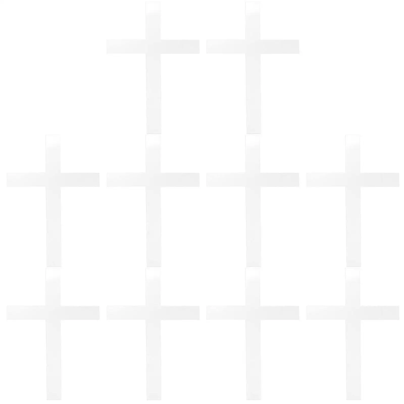 10 Pcs Cross Cake Decorations Acrylic Toppers for Cupcakes Desserts Birthday Party Baby Shower Creative Inserts
10 Pcs Cross Cake Decorations Acrylic Toppers for Cupcakes Desserts Birthday Party Baby Shower Creative Inserts