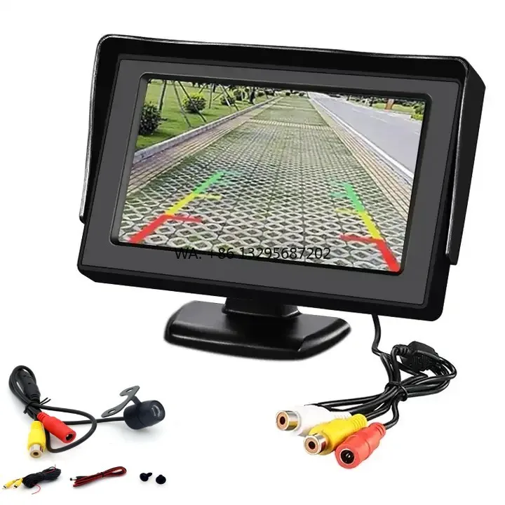 4.3 Inch Car Rear Camera LED Reversing Camera with Screen TFT LCD Display for Truck Vehicle Parking Easy Installation
4.3 Inch Car Rear Camera LED Reversing Camera with Screen TFT LCD Display for Truck Vehicle Parking Easy Installation