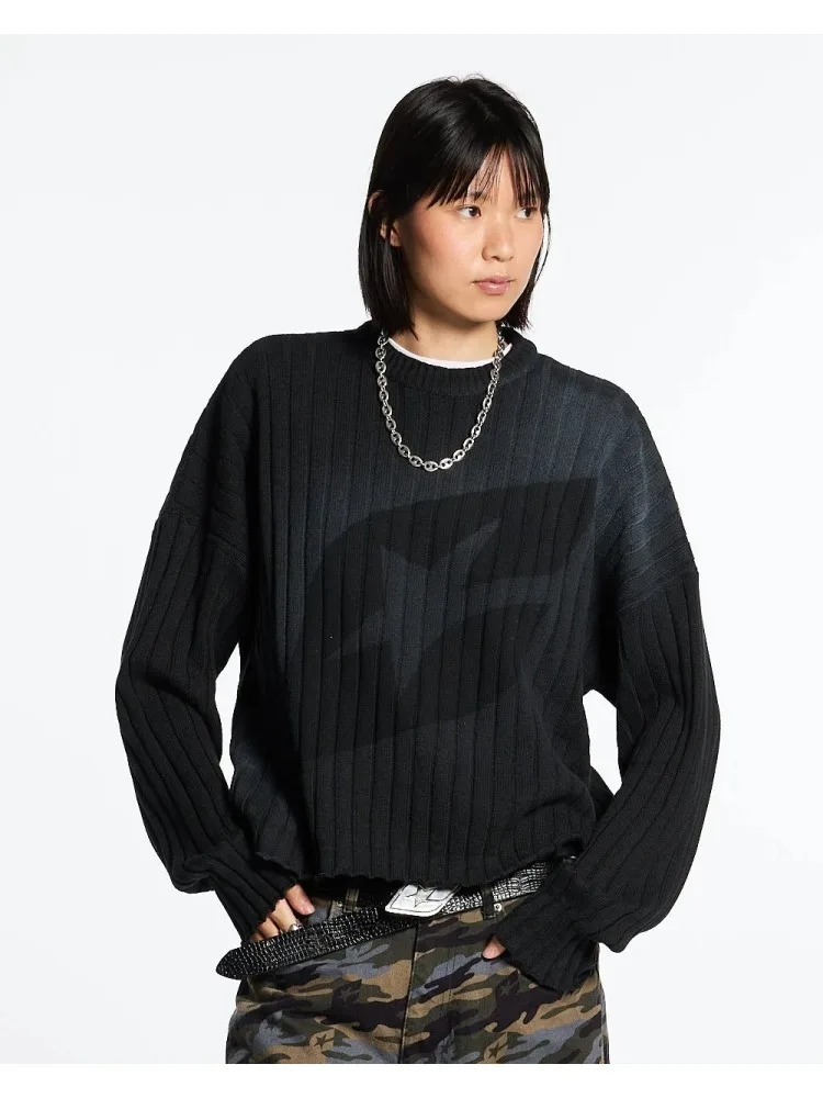 2000s Star print Aesthetic hip-hop rock trend Casual Gothic fairycore fashion long sleeved Elegant Camisolas loose sweater emo
2000s Star print Aesthetic hip-hop rock trend Casual Gothic fairycore fashion long sleeved Elegant Camisolas loose sweater emo