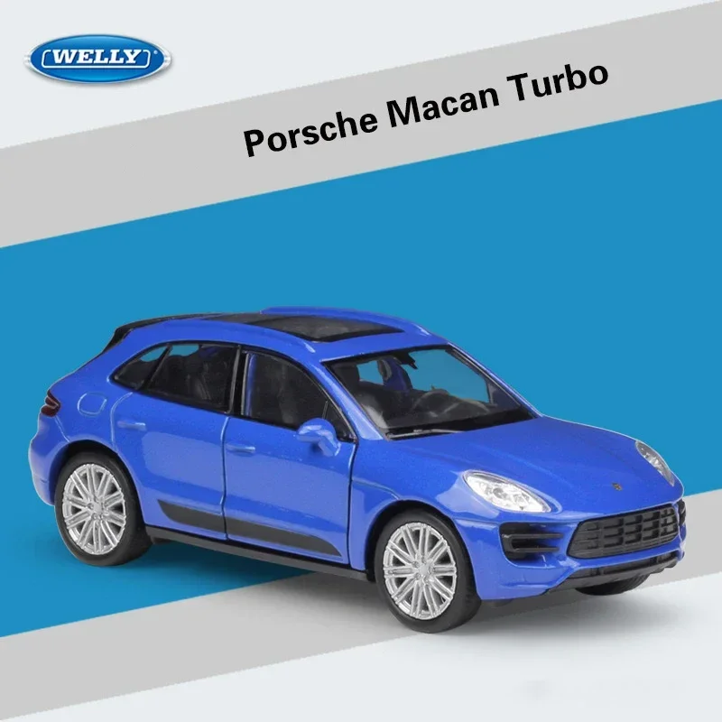 WELLY 1:36 Porsche Macan Turbo Simulation Alloy Car Model - Suitable for Children's Toys and Collections
WELLY 1:36 Porsche Macan Turbo Simulation Alloy Car Model - Suitable for Children's Toys and Collections