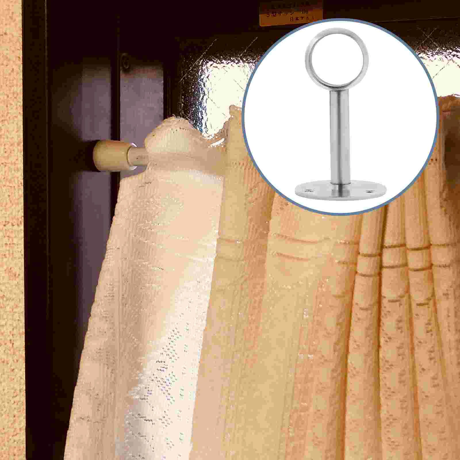 2pcs Shower Curtain Closet Rod Holder Curtain Rod Bracket Flange Socket curtain rod hooks Clothes Rod Socket
2pcs Shower Curtain Closet Rod Holder Curtain Rod Bracket Flange Socket curtain rod hooks Clothes Rod Socket