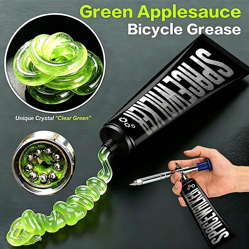 Premium Bike Grease 70g Motor Bearing Lubricating Grease Mid-axis Pedal Bowl Group Maintenance Lubricant for Mountain Road Bikes
Premium Bike Grease 70g Motor Bearing Lubricating Grease Mid-axis Pedal Bowl Group Maintenance Lubricant for Mountain Road Bikes