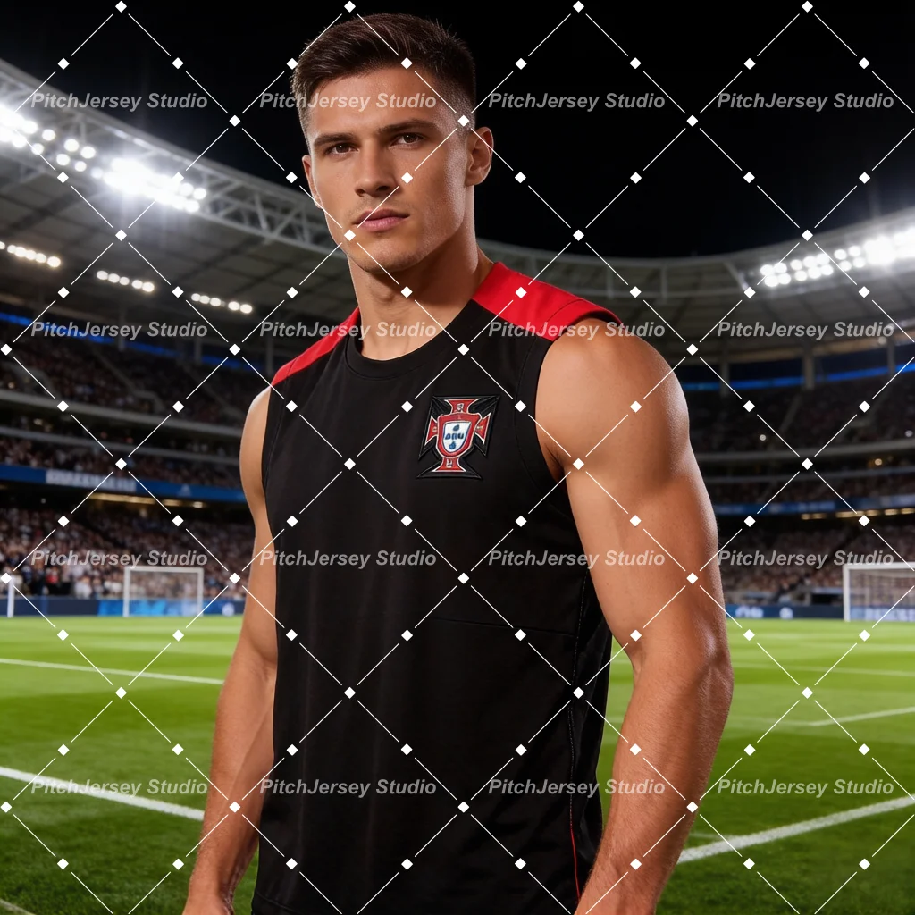 Summer New Portugal national team sleeveless sports training vest men's 3D printed breathable quick drying vest FamilyMatching
Summer New Portugal national team sleeveless sports training vest men's 3D printed breathable quick drying vest FamilyMatching