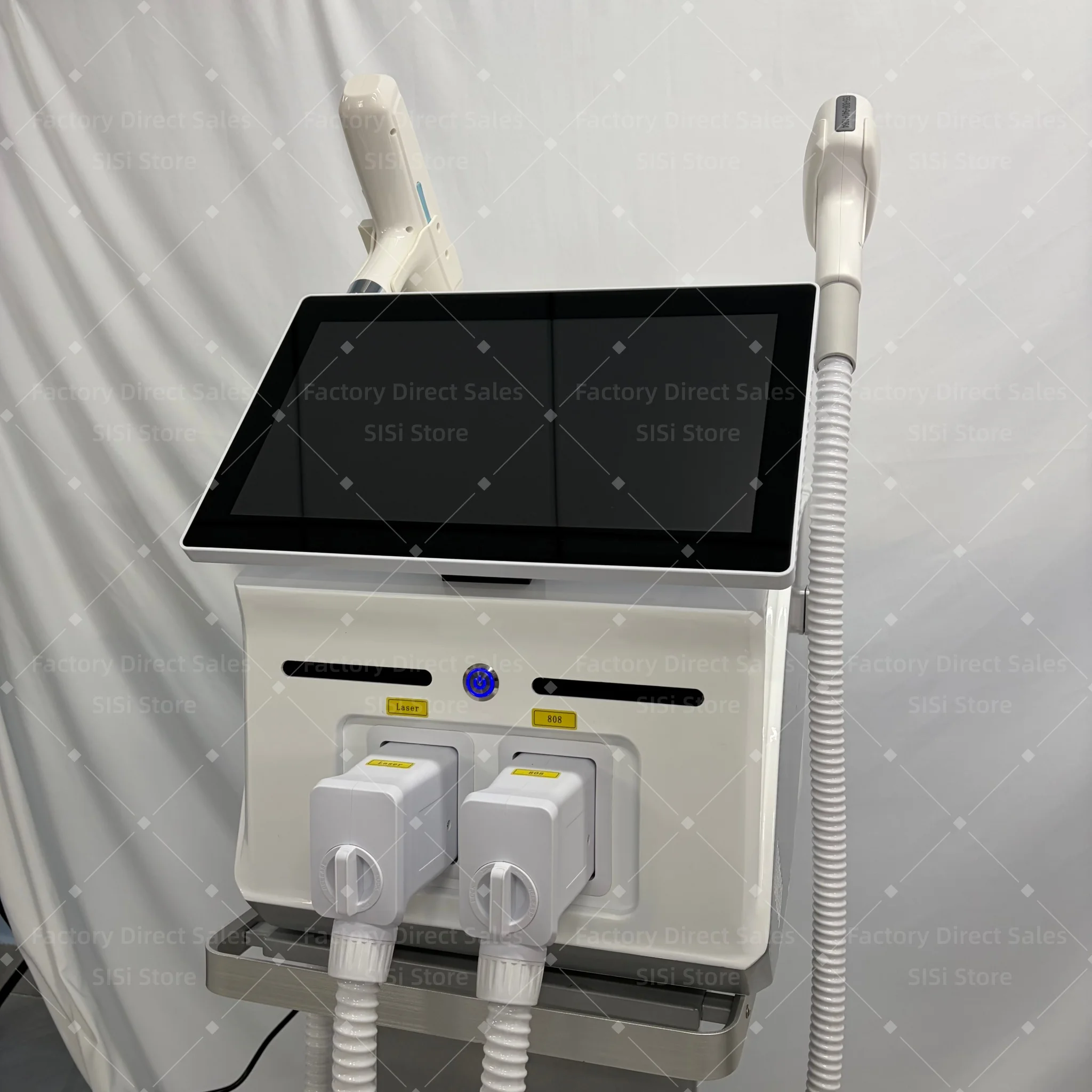 10Bars 5000W NEW 2 IN 1 Soprano Titanium Ice Platinum Diode 755 808 940 1064nm 4 Wavelength Laser Hair Removal Machine Painless
10Bars 5000W NEW 2 IN 1 Soprano Titanium Ice Platinum Diode 755 808 940 1064nm 4 Wavelength Laser Hair Removal Machine Painless
