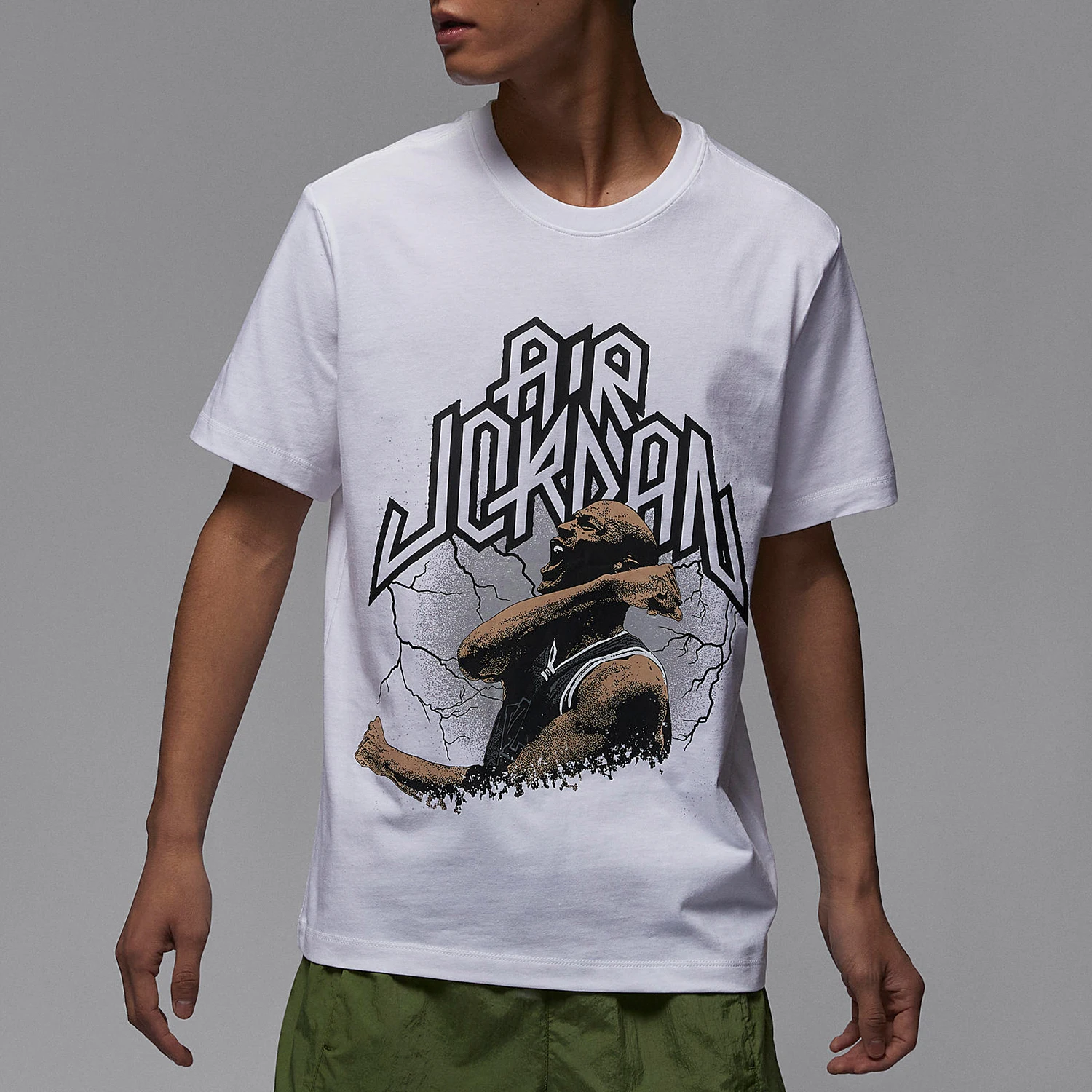 Оригинальная мужская дышащая спортивная футболка Nike JORDAN с круглым вырезом и принтом, с короткими рукавами FN6017-100
Оригинальная мужская дышащая спортивная футболка Nike JORDAN с круглым вырезом и принтом, с короткими рукавами FN6017-100