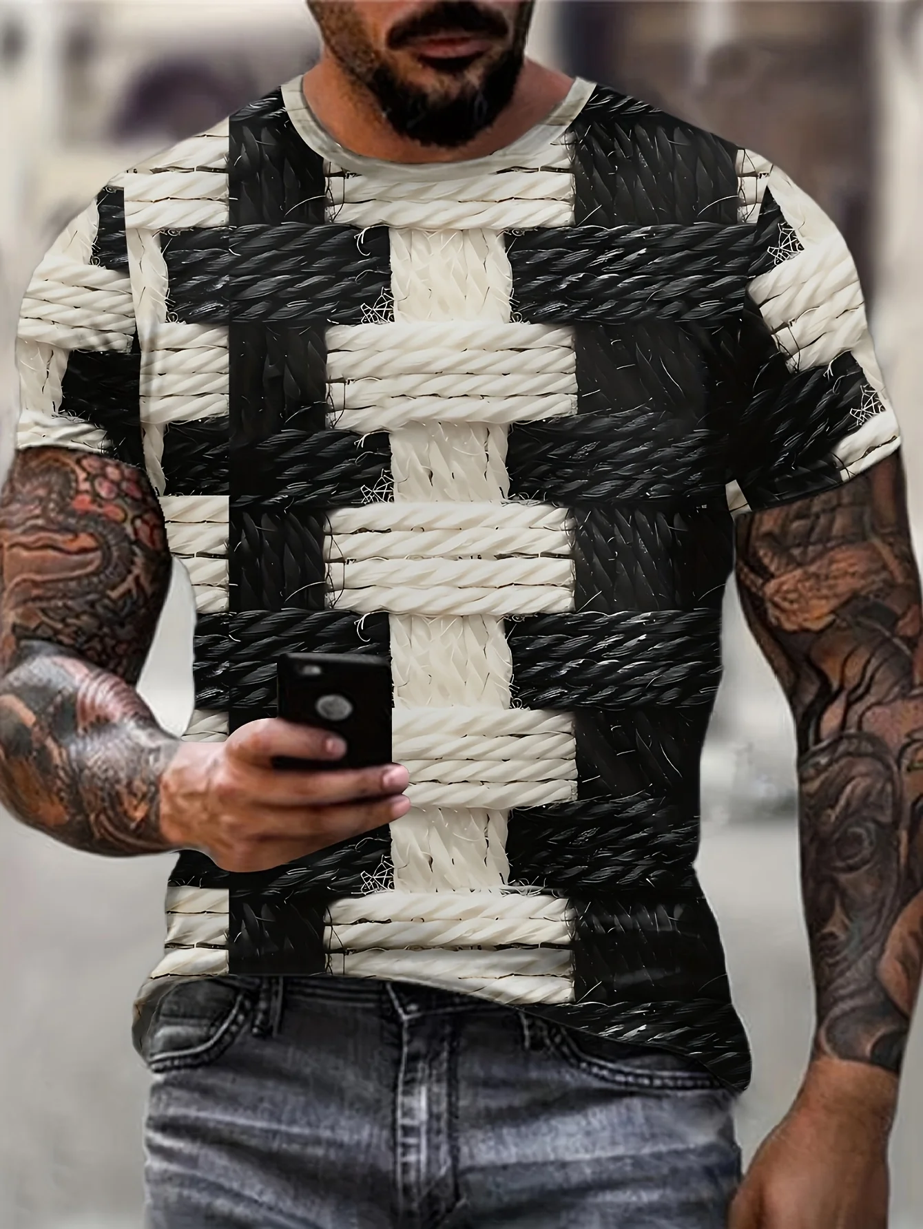 Personalized Knitted 3D Printed Round Neck Short Sleeve Outdoor Casual Quick Drying T-Shirt Large Size Breathable Short Sleeve
Personalized Knitted 3D Printed Round Neck Short Sleeve Outdoor Casual Quick Drying T-Shirt Large Size Breathable Short Sleeve
