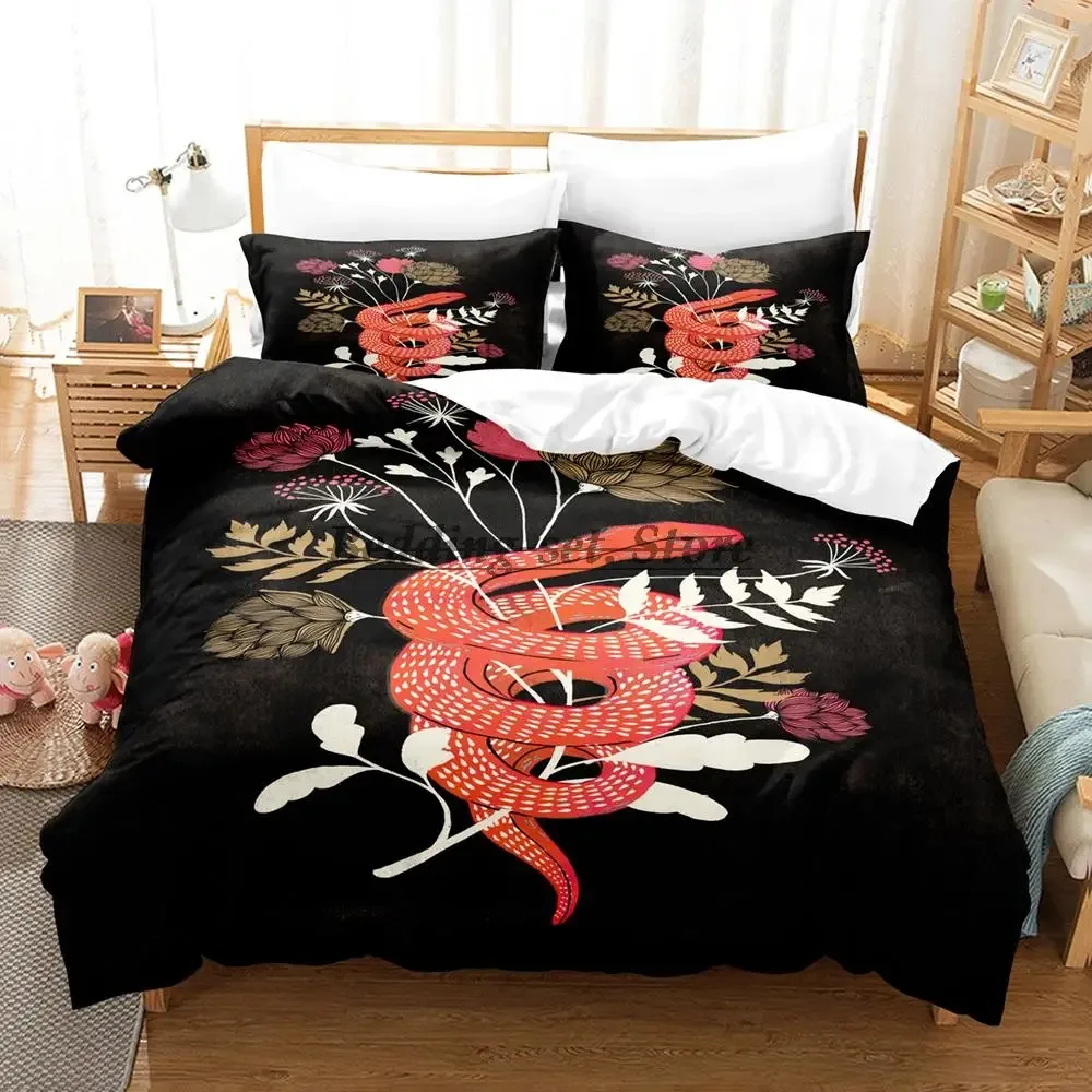 New Yinuoda Snake Flower Bedding Set Single Twin Full Queen King Size Bed Set Aldult Kid Bedroom Duvetcover Sets Anime Bed
New Yinuoda Snake Flower Bedding Set Single Twin Full Queen King Size Bed Set Aldult Kid Bedroom Duvetcover Sets Anime Bed
