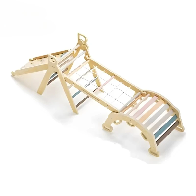 Wooden Climbing Frame for Toddlers Foldable Indoor Play Gym Triangle Ladder for Preschool Daycare Kindergarten Use
Wooden Climbing Frame for Toddlers Foldable Indoor Play Gym Triangle Ladder for Preschool Daycare Kindergarten Use