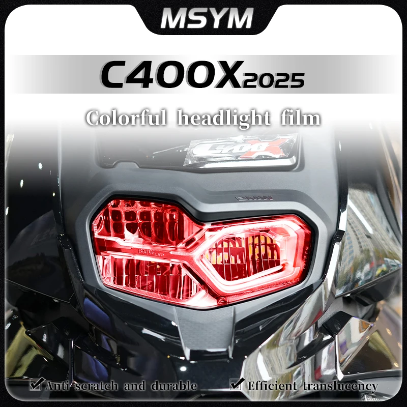 Headlight scratch resistant instrument film sticker personalized film modified parts accessories For BMW C400X c400x 2025
Headlight scratch resistant instrument film sticker personalized film modified parts accessories For BMW C400X c400x 2025