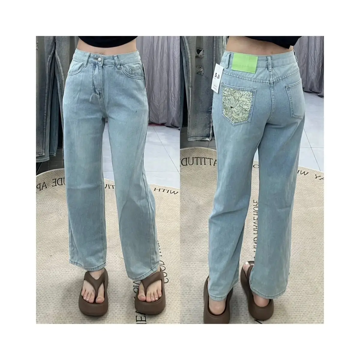 Y2K повседневные узкие прямые джинсы с высокой талией, джинсовые брюки, женские модные брюки
Y2K повседневные узкие прямые джинсы с высокой талией, джинсовые брюки, женские модные брюки