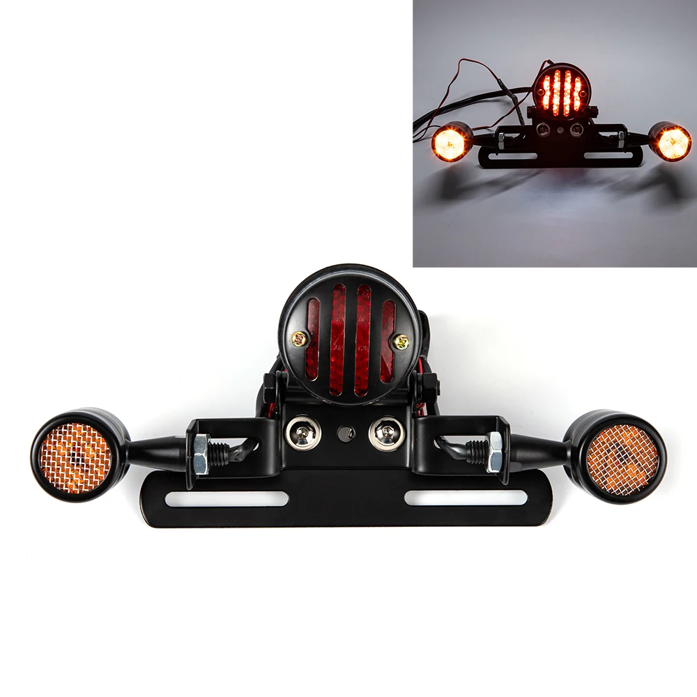 1PC Motorcycle Universal Tail Light Brake Stop Light Rear Lamp Taillight With Turn Signals Indicators ATV Scooter Off-road
1PC Motorcycle Universal Tail Light Brake Stop Light Rear Lamp Taillight With Turn Signals Indicators ATV Scooter Off-road