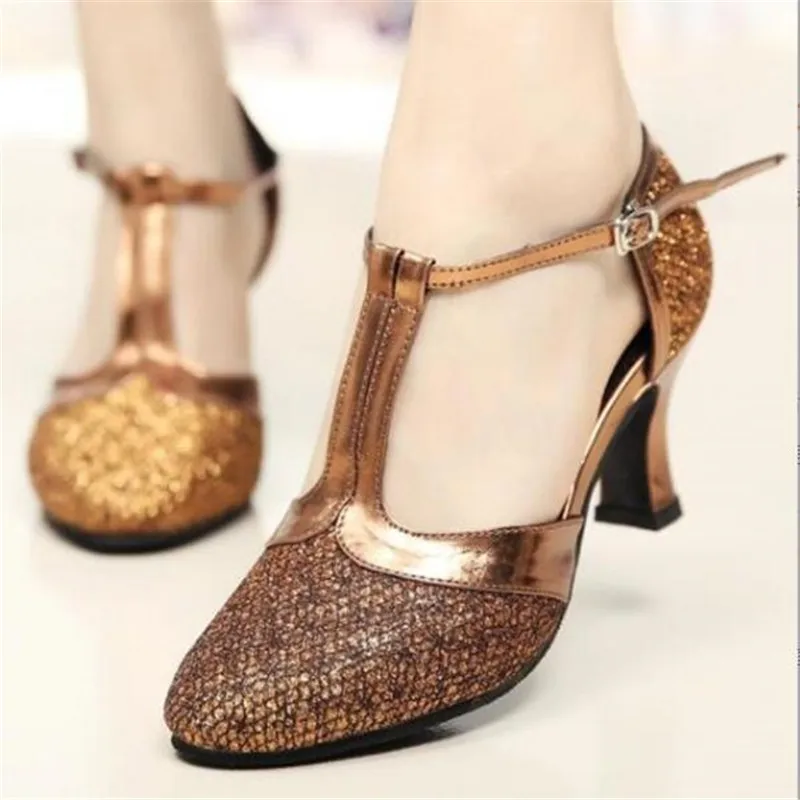 Hot sale Women's Girls Ballroom Latin Tango Dance Shoes heeled 3.5 / 5.5/6.5cm Sales Silver Gold Black Purple Color Wholesale
Hot sale Women's Girls Ballroom Latin Tango Dance Shoes heeled 3.5 / 5.5/6.5cm Sales Silver Gold Black Purple Color Wholesale