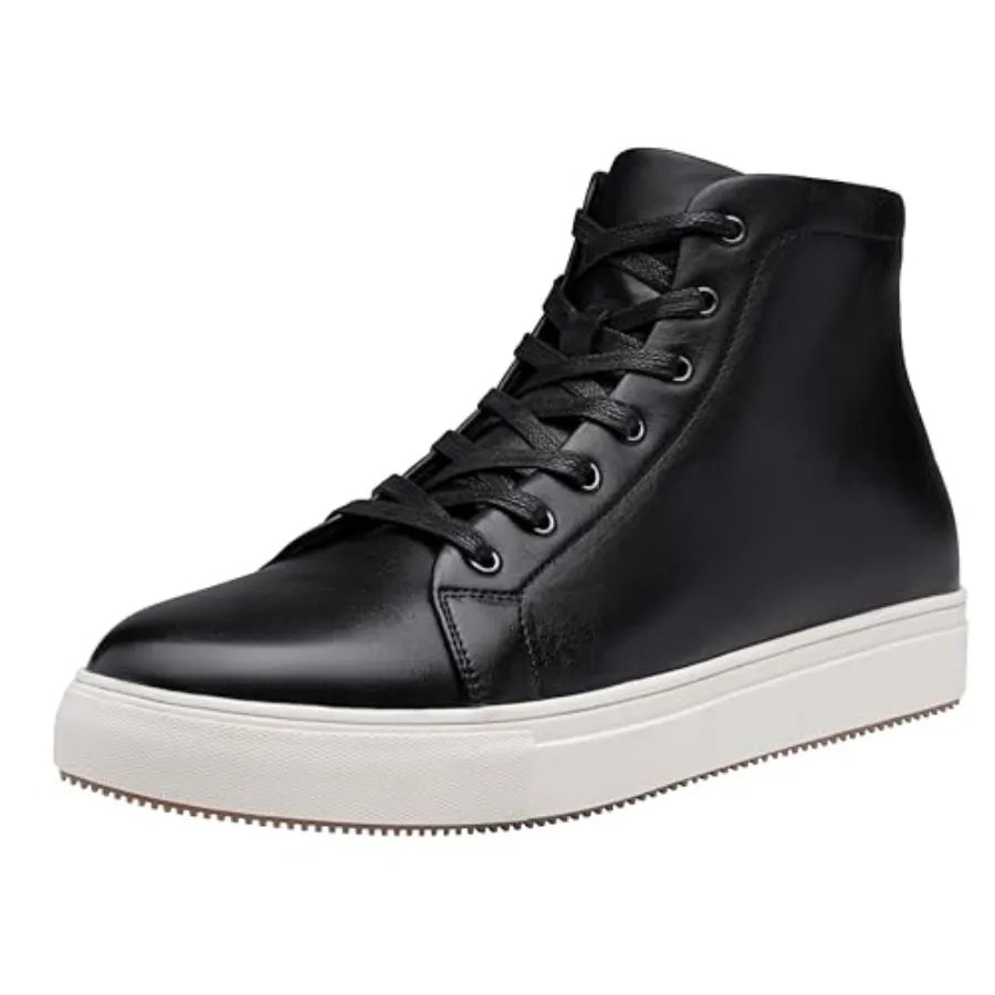 Jousen Men's Casual Shoes High Top Premium Leather Fashion Sneakers Dress Boots for Men
Jousen Men's Casual Shoes High Top Premium Leather Fashion Sneakers Dress Boots for Men